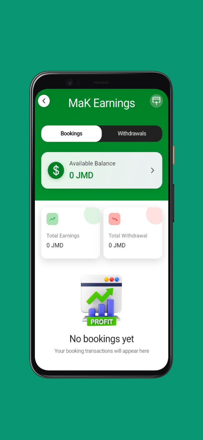 Screenshot of Masters Konnect (MaK)